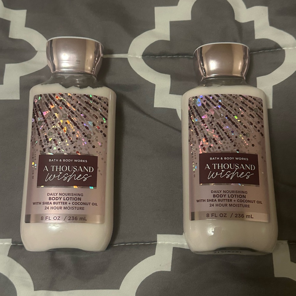 Bath and Body Works A Thousand Wishes Lotions